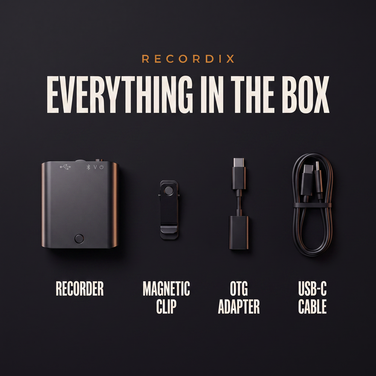 Recordix® Magnetic Voice Recorder