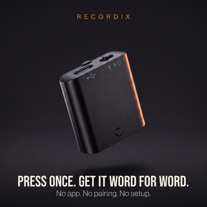 Recordix® Magnetic Voice Recorder