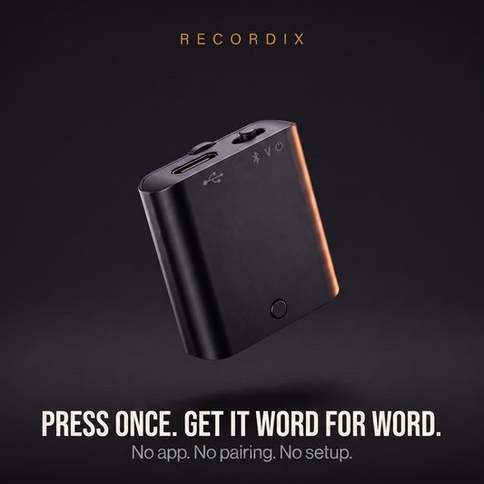 Recordix® Magnetic Voice Recorder
