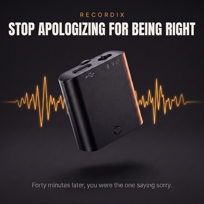 Recordix® Magnetic Voice Recorder
