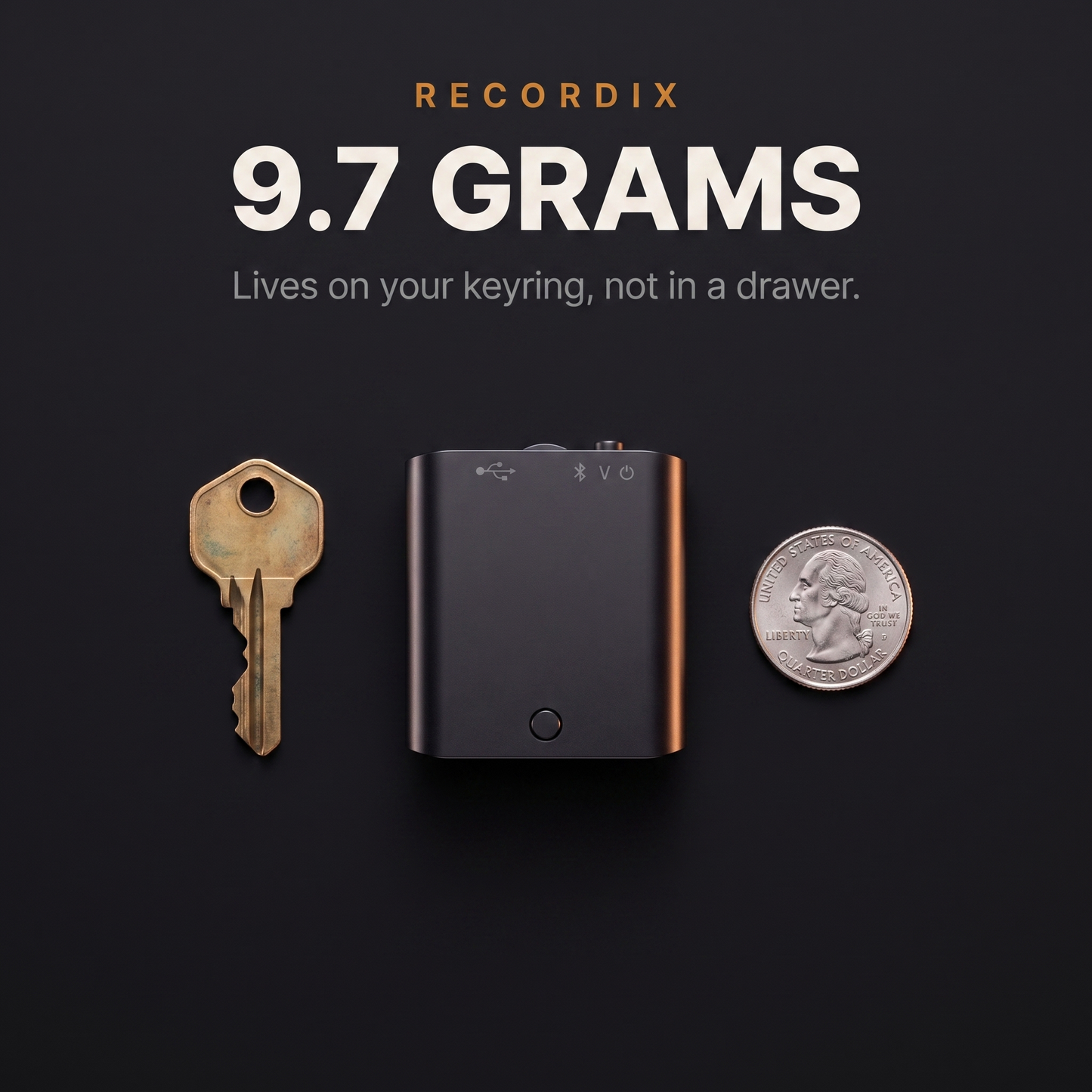 Recordix® Magnetic Voice Recorder